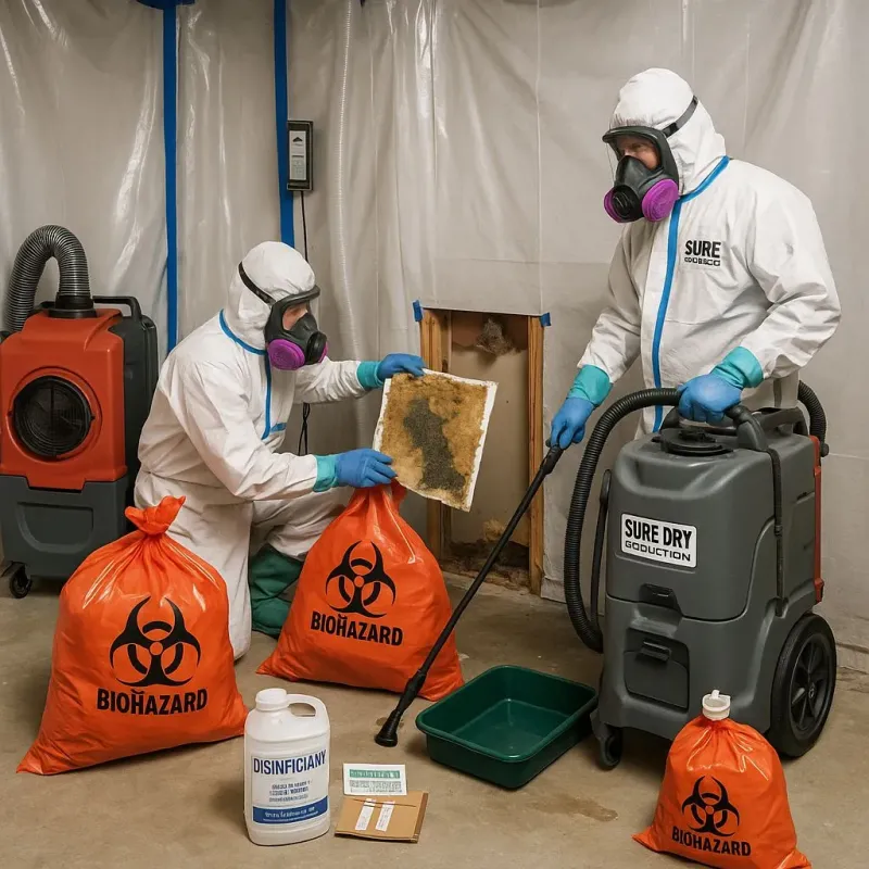 Contaminated Water Handling Protocols process in Aspinwall, PA
